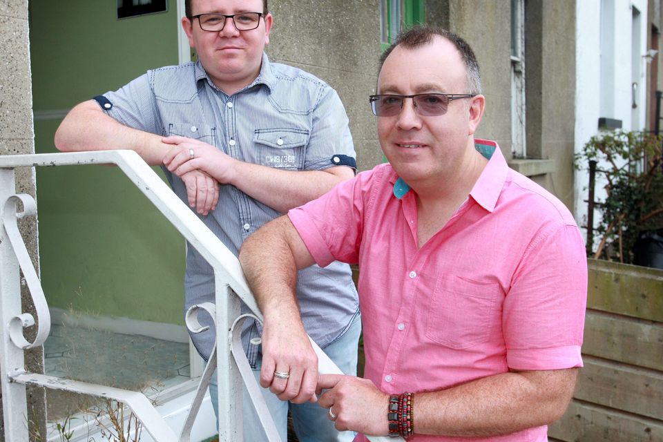 Providing a home away from home: Foster parents Dave Thomas and Patrick Bracken