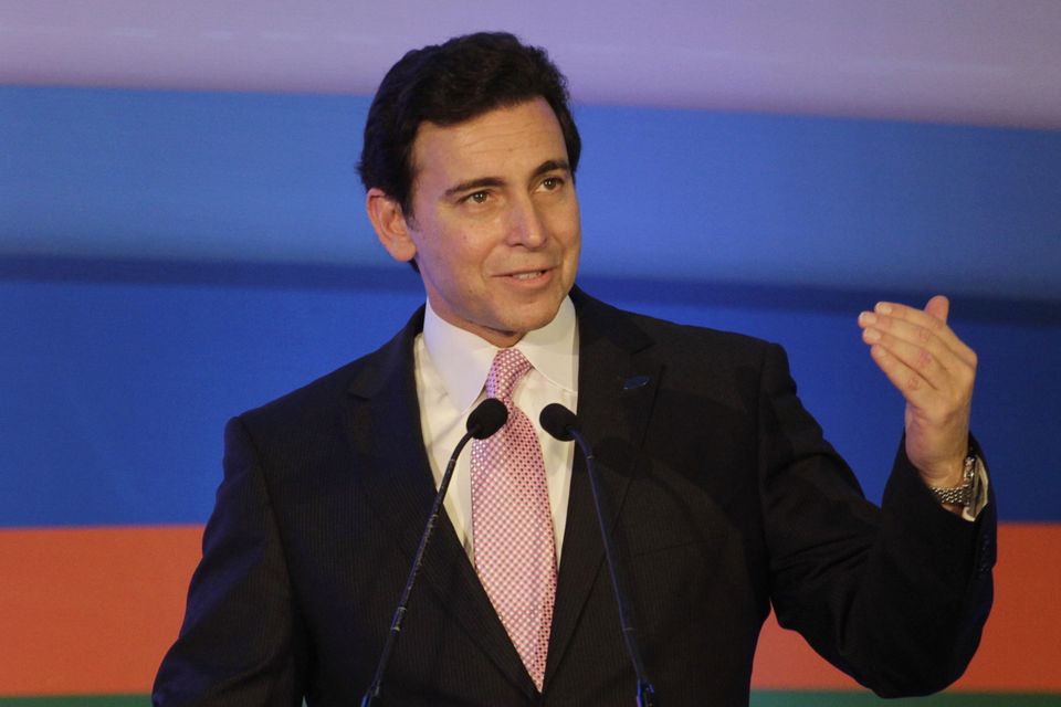 Mark Fields said Ford's plan to move production of the Focus from Michigan to Mexico will go ahead (AP)