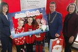 thumbnail: At the launch of Santa's Enchanted Christmas in the 1798 Centre were Angela Devitt, Riverside Park Hotel, Cllr. Aidan Browne, chairman Enniscorthy Municipal District, Mico Hassett, manager 1798 Centre and Enniscorthy Castle and children.