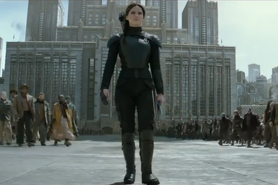 Screenshot from the Hunger Games - Mockingjay Part 2 trailer