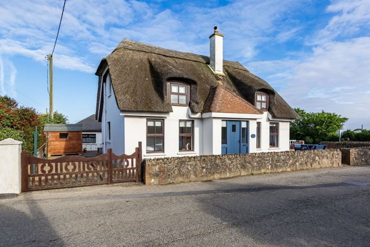 See inside the renovated thatched cottage for sale in quaint Wexford seaside village Irish