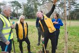 thumbnail: All the way from the USA, Lori Sheehan with her husband, Global President of Lions Club, Brian Sheehan, plants one of many trees at Maurice O'Donoghue Park with the students of our secondary schools (L-R) John Fuller, Lori Sheehan, Global Lions Club President Brian Sheehan with Aoibhín Kelly (St Bridget's Presentation). Photo by Marie Carroll-O'Sullivan.