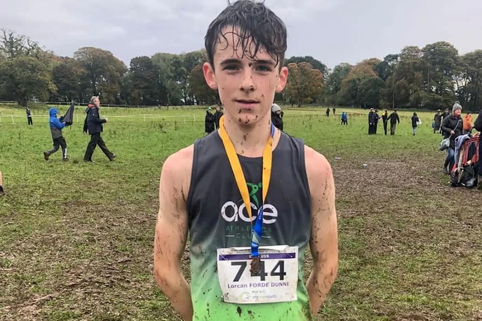 Lorcan Forde Dunne can look forward to running for Ireland in the SIAB Cross-Country Championship.