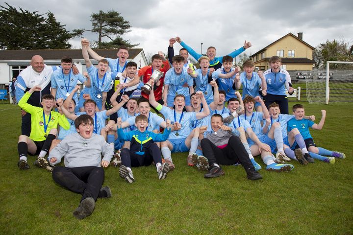 Charlie spot-on as North End United overcome Crumlin to claim LFA Under-19 Cup