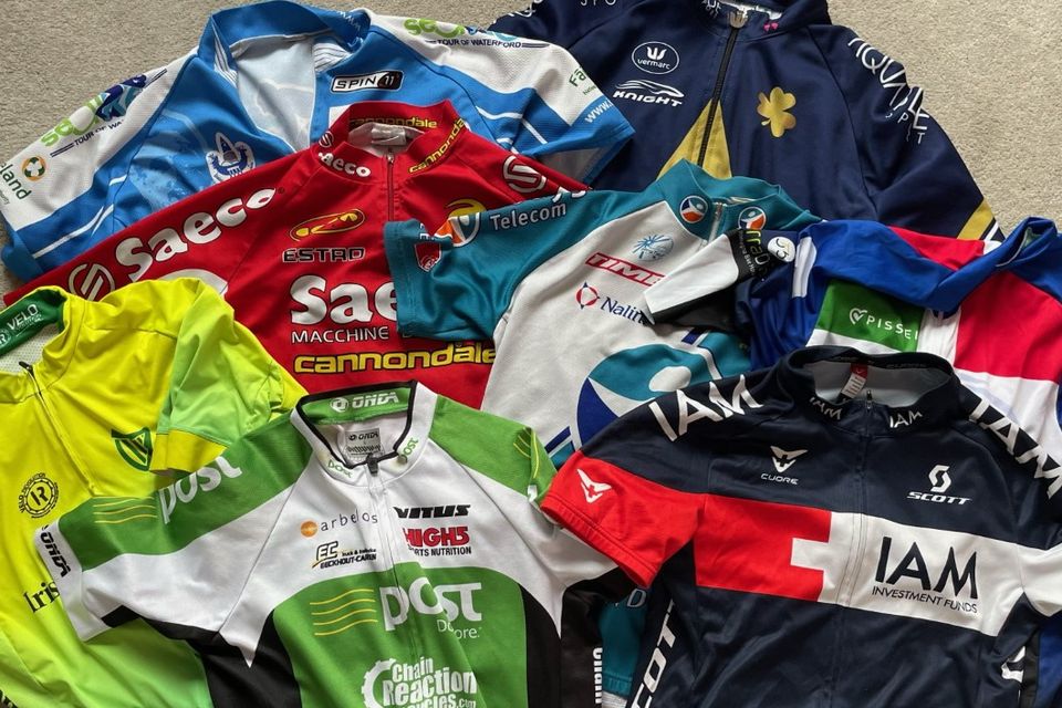 Cycling jerseys never run out of road