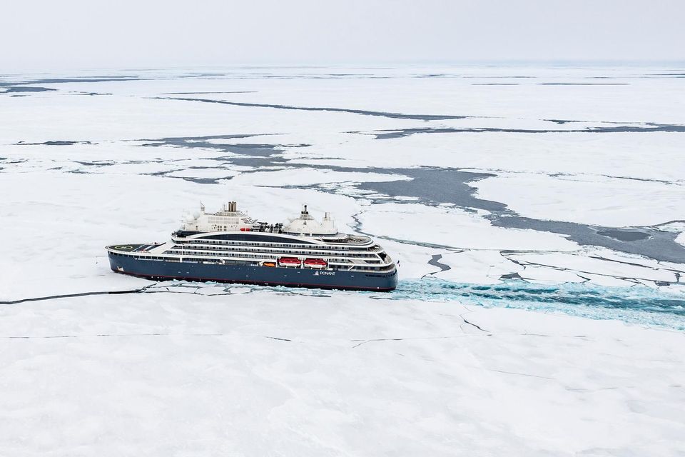 Ponant's Le Commandant Charcot. Photo: StudioPONANT/Olivier Blaud