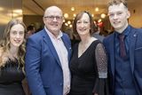 thumbnail: Sinead, Gerard, Susan and Paul Moore attended St. Mary’s GAA Club Dinner Dance.