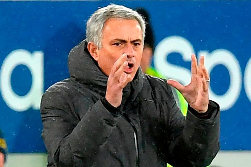 Manchester United manager Jose Mourinho. Photo: Paul Ellis/AFP/Getty Images