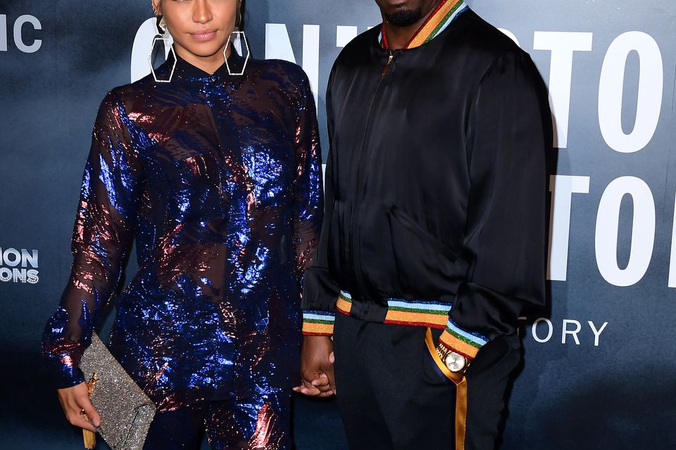 Sean Diddy Combs and Cassie Ventura attending the Can’t Stop, Won’t Stop: A Bad Boy Story screening at the Curzon Mayfair, Curzon Street London (Ian West/PA)