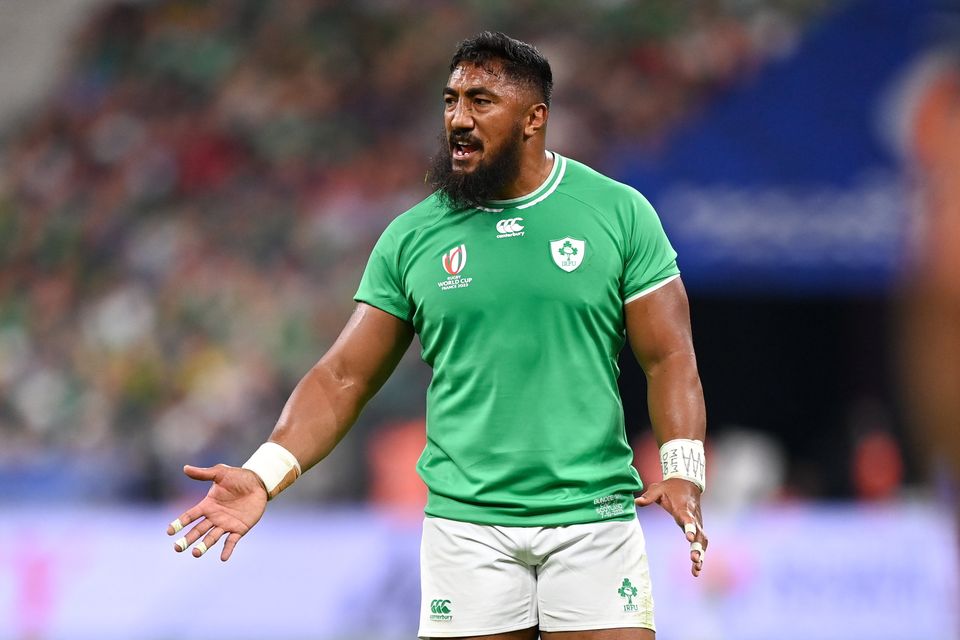 Bundee Aki was in sensational form at the Rugby World Cup for Ireland.
