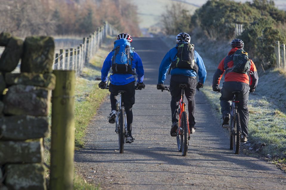 Farm Contractors Association (FCI) said the requirement to allow 1.5 metre space to overtake a cyclist is difficult to achieve with tractors in many N and R grade roads. Photo: Getty Images