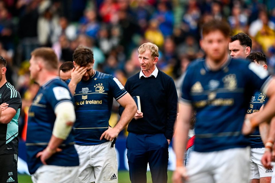 Leinster head coach Leo Cullen will need to make changes to avoid history repeating itself