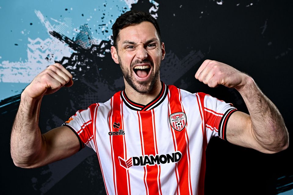 Point to prove: Derry City striker Patrick Hoban. Photo: Sportsfile