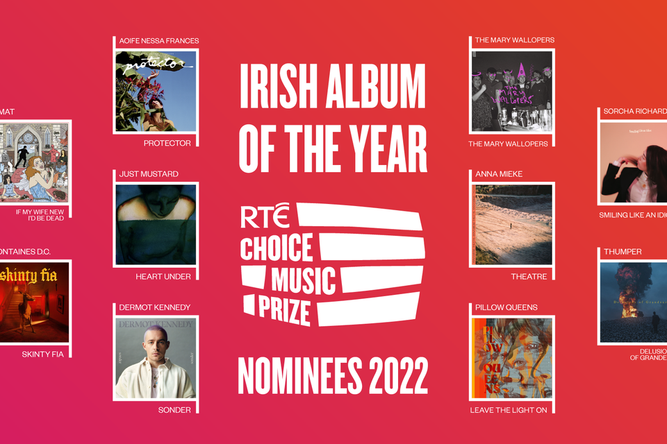 Album of the year nominees. Credit: @RTE.ie