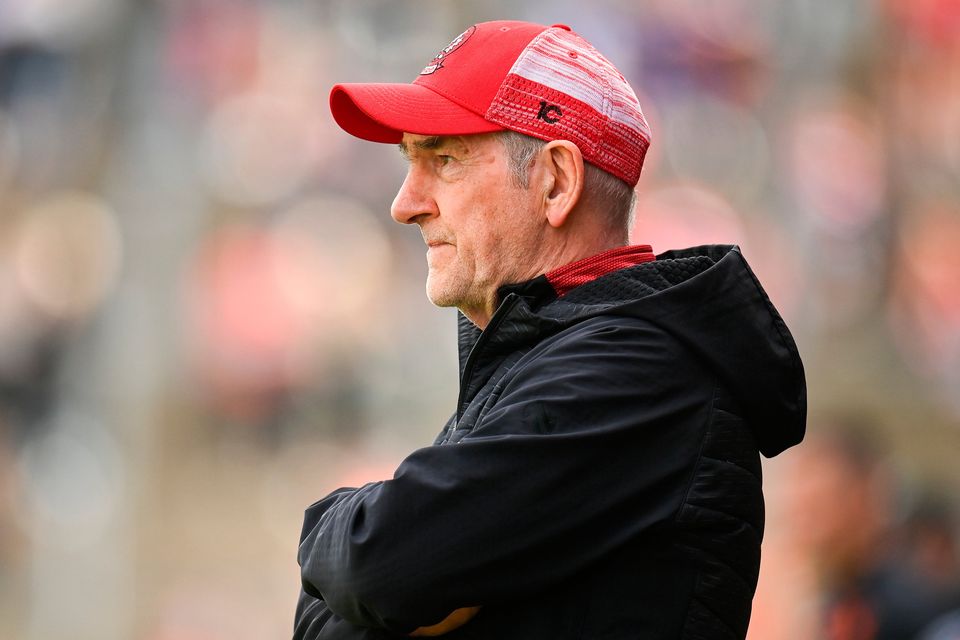 Derry manager Mickey Harte is under pressure following their latest defeat to Armagh last Sunday