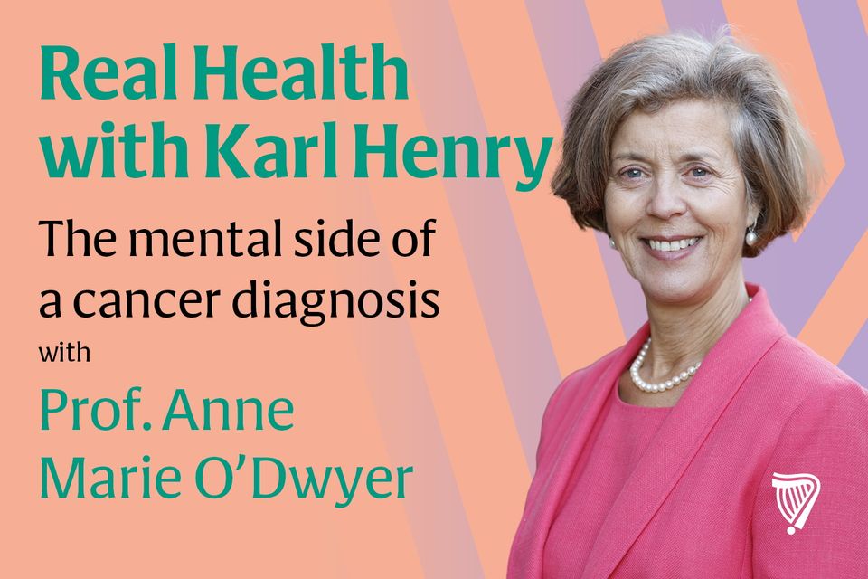 Podcast de salud real: Navegando por los pensamientos, miedos y emociones que conlleva un diagnóstico de cáncer por la profesora psiquiatra Ann-Marie O'Dwyer