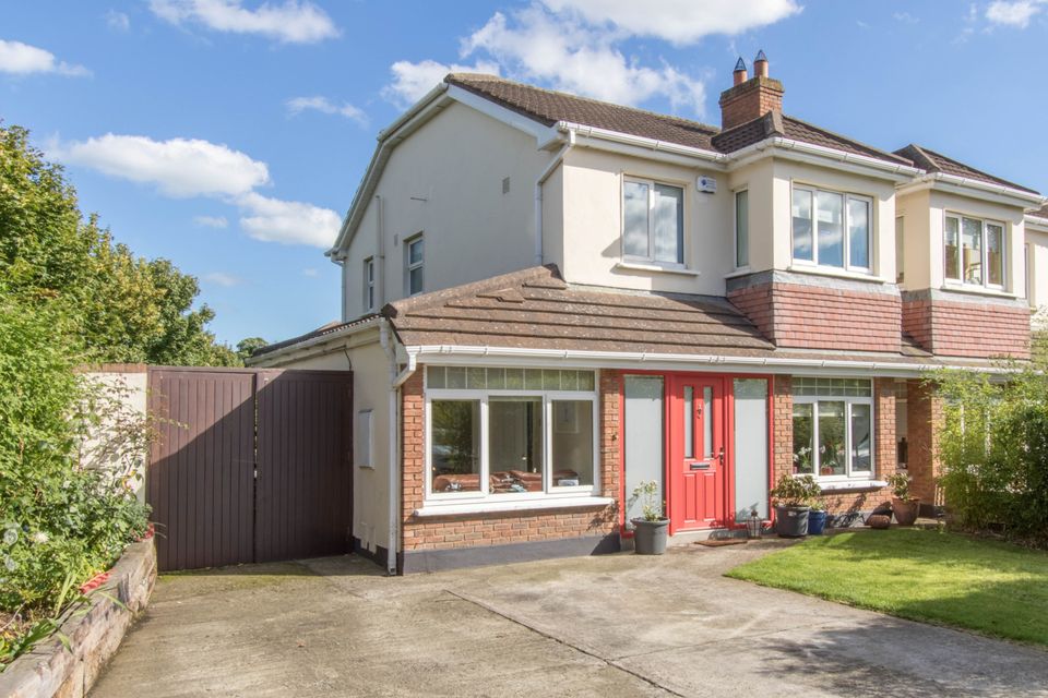 This semi-detached home at 16 Talbot Park is 1,449 sq ft and includes three bedrooms