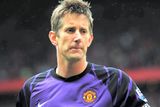 thumbnail: Edwin Van Der Sar spoke up in the Manchester United dressing room after the squad were shown a video of Keane's withering assessmet on the club's in house tv station, which triggered the Corkman's exit from the club. Shaun Botterill/Getty Images