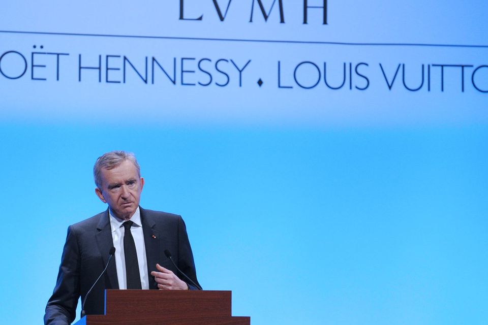 The chief executive officer of the world's biggest luxury goods maker LVMH, Bernard Arnault
