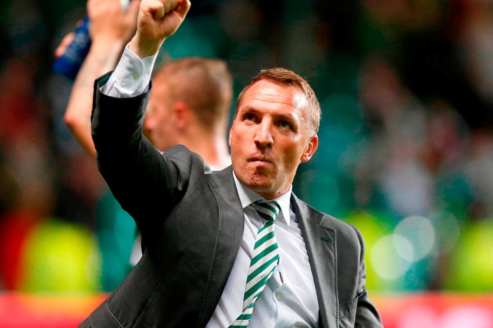 Former Liverpool manager Brendan Rodgers may now benefit from a defeat for his former club. Photo: Jeff Holmes/PA Wire