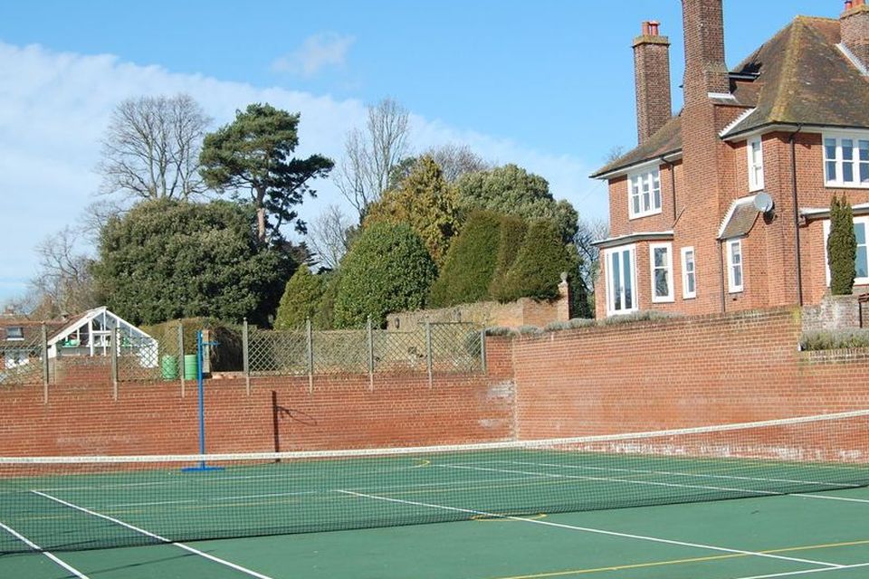 The tennis courts has been constructed for use also as a five aside football pitch.