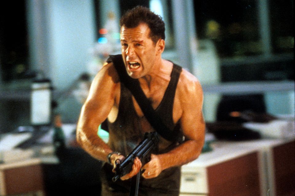 It was an era that lauded Bruce Willis in 'Die Hard'