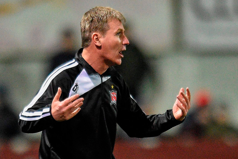 Manager Stephen Kenny had a productive weekend as the signings of Jamie McGrath and Niclas Vemmelund were confirmed, along with a deal to keep top scorer David McMillan at Oriel Park. Picture credit: Paul Mohan / Sportsfile