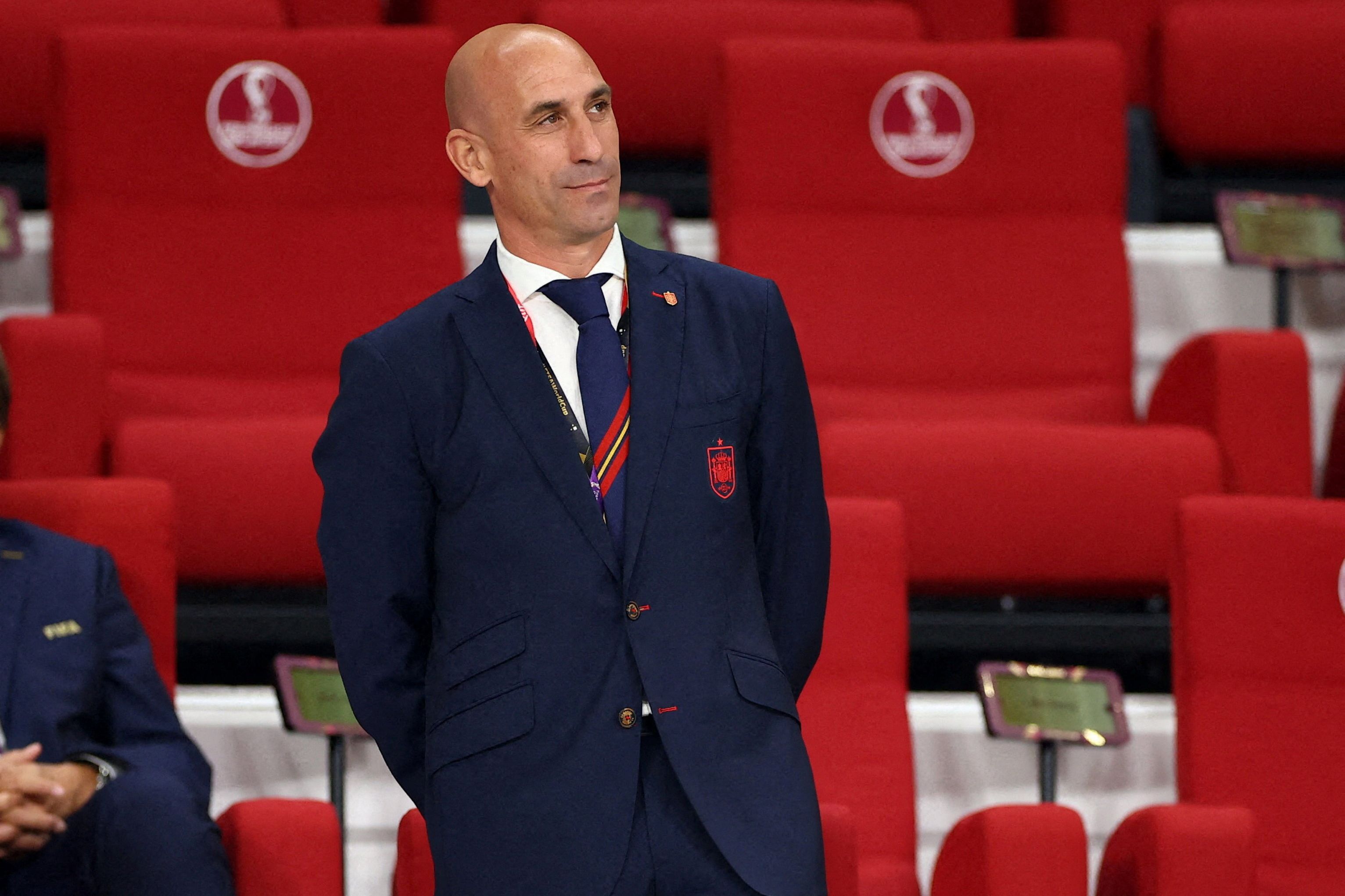 Spanish Football Federation president Luis Rubiales sparks outrage by grabbing his crotch and kissing player during Women’s World Cup final 2023