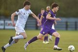 thumbnail: Wexford's Luka Lovic is pursued by Mikey Raggett of UCD. Photo: Jim Campbell