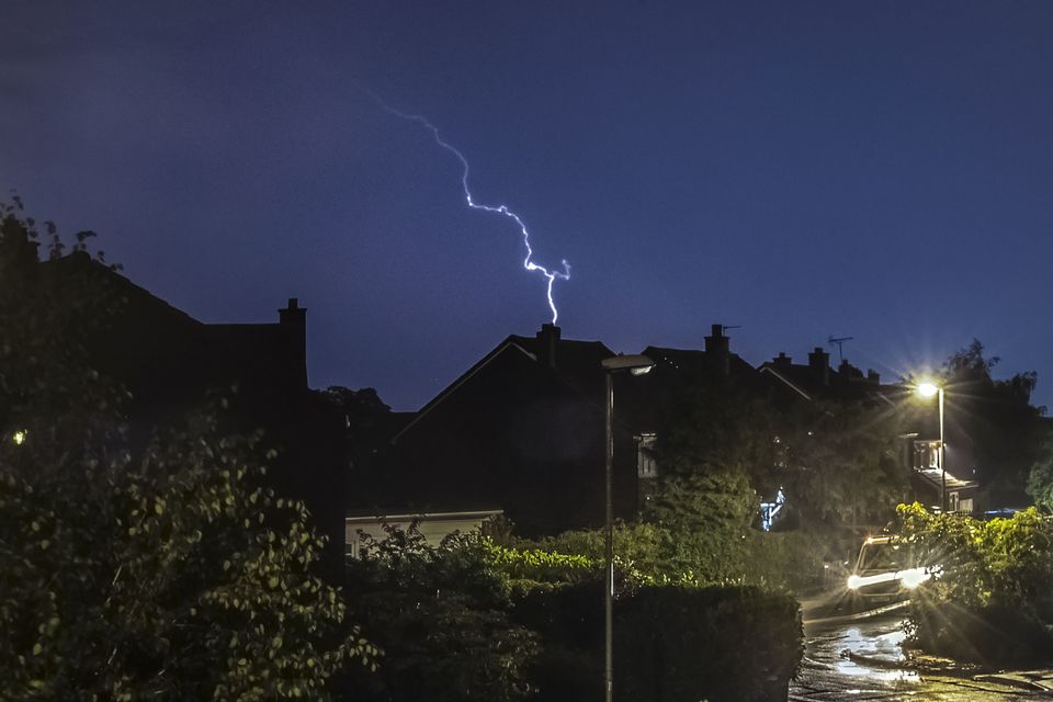 House damaged after lightning strike in Cork | Irish Independent