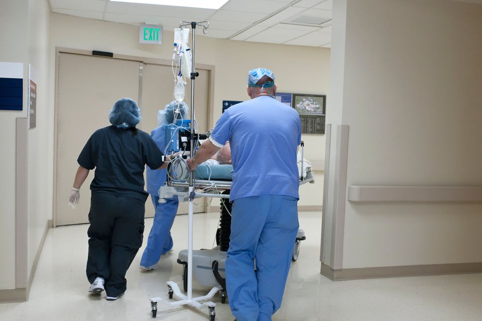 There were 22 outbreaks in hospitals last week and another 18 in nursing homes. Photo: Getty