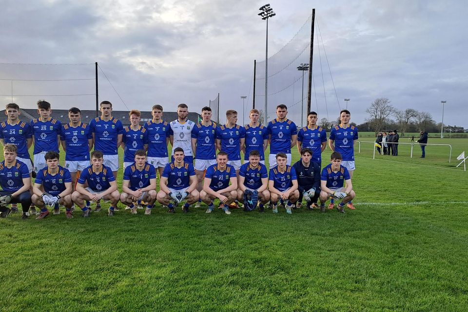 The Wicklow Under-20 footballers ahead of their Leinster championship clash with Offaly at Faithful Fields on Tuesday evening.