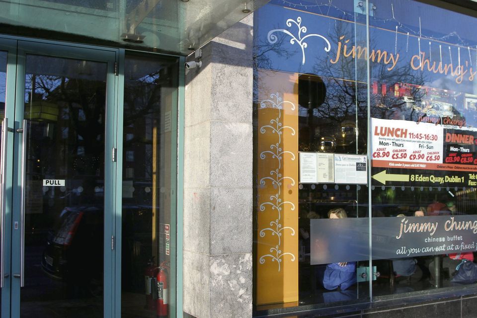 Jimmy Chung's restaurant on Eden Quay