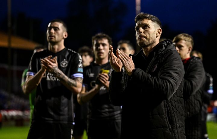 Disappointment for John Russell as Sligo Rovers on wrong end of refereeing decisions again: ‘There’s no way in hell he’s offside’