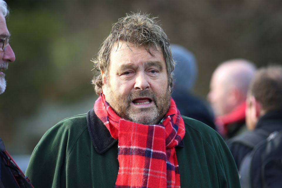 Comic Brendan Grace, with whom Rachel is scheduled to host a tea party today at the Kennedy Summer School