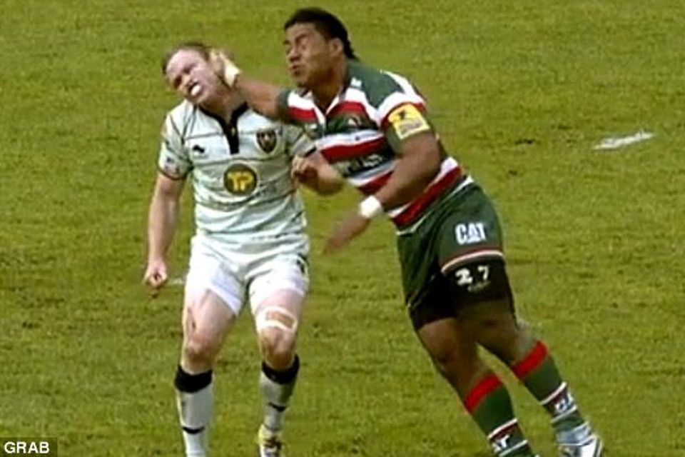 Manu Tuilagi and his Leicester Tigers team-mates flop in comical defeat at  home to Bath Rugby