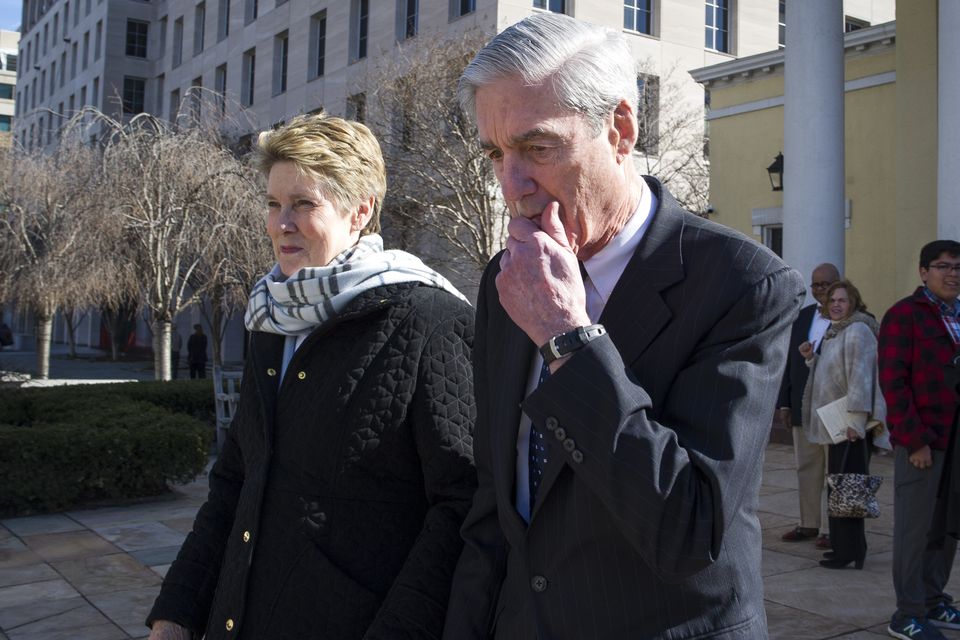 Special counsel Robert Mueller, and his wife Ann (AP)