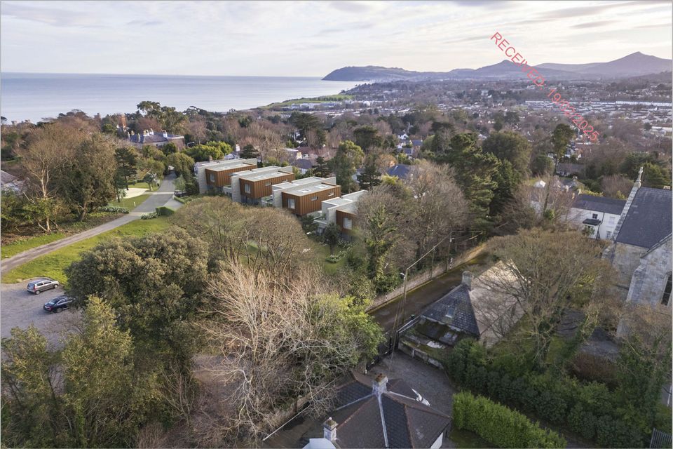 Artist's impression of the proposed development at Montebello House in Killiney, Dublin
