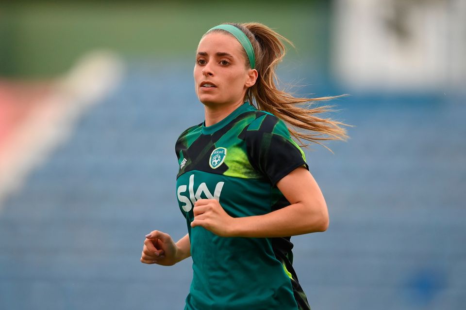 Chloe Mustaki has been ruled out for the rest of the season through injury. Photo: Sportsfile
