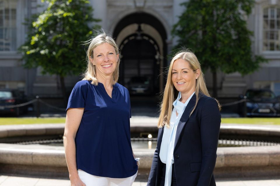 Val Cummins, Project Managing Director for Emerald and Western Star and Ryanne Burges, Director of Offshore and Ireland at EDF Renewables