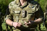 thumbnail: Prince Harry meets troops from the Estonian army at a military exercise in Sangaste