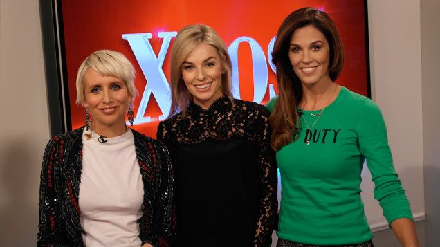 Pippa O'Connor guest presented TV3's Xpose