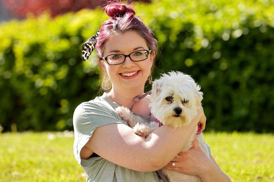 Abby Mills with Trixie