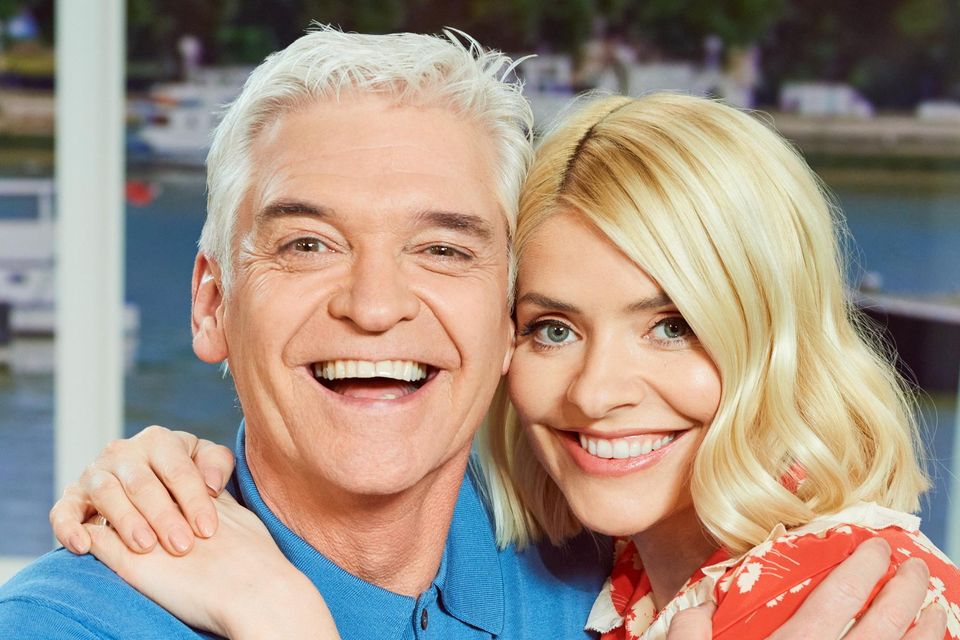 Holly Willoughby (right) and Phillip Schofield (left)