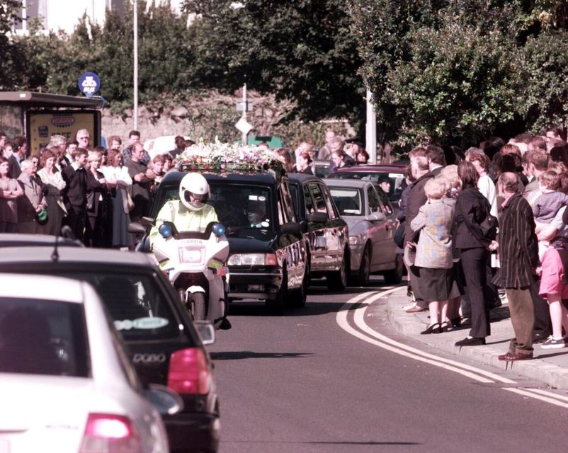 The funeral of Raonaid Murray at St Joseph's Church, Glasthule. Photo: Colin O'Riordan