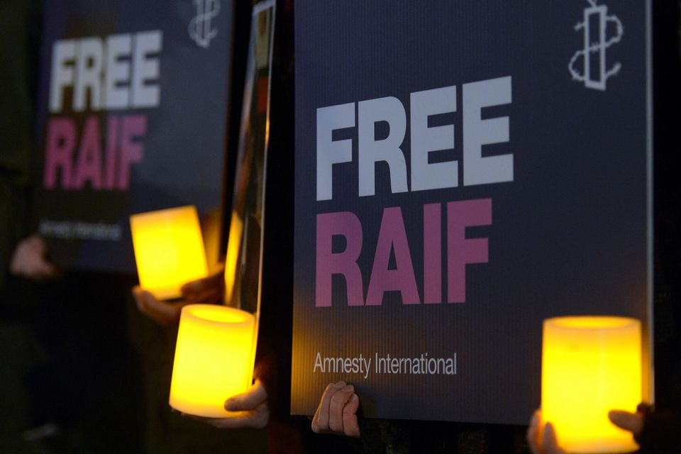 Amnesty International is supporting Raif Badawi