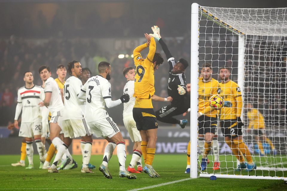 Bruno Fernandes sees red as Manchester United feel Wolves bite in dismal run for new regime