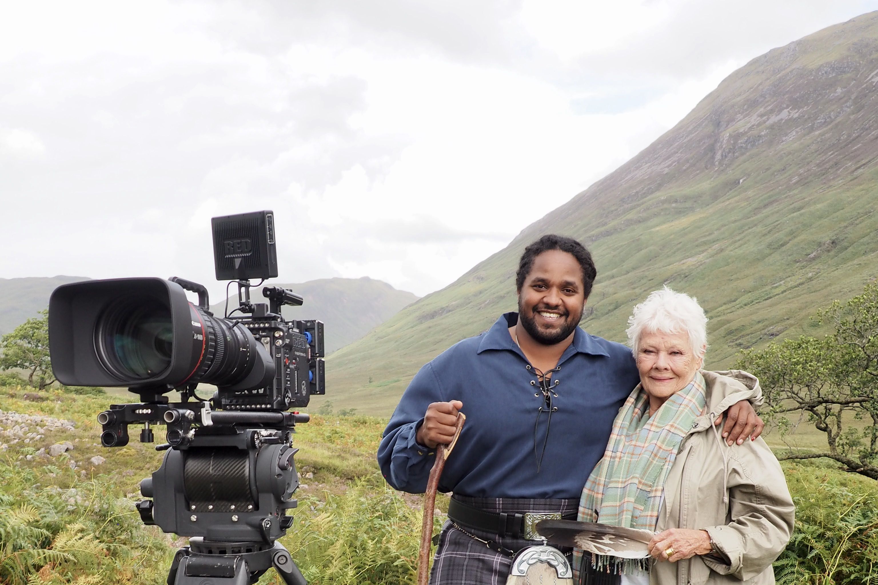 Dame Judi Dench’s Heartwarming Moment as Her Wish to See a Golden Eagle Comes True