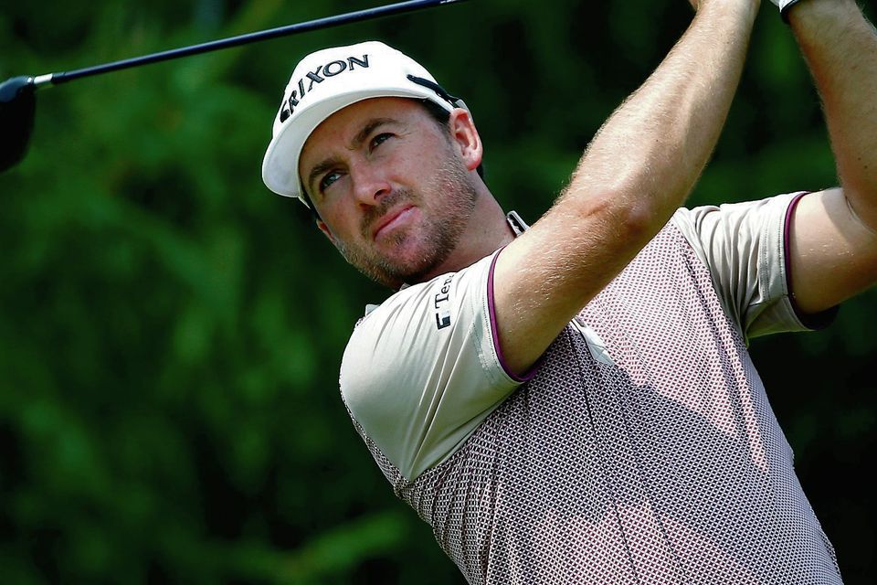 Graeme McDowell in action during the second round of the Canadian Open