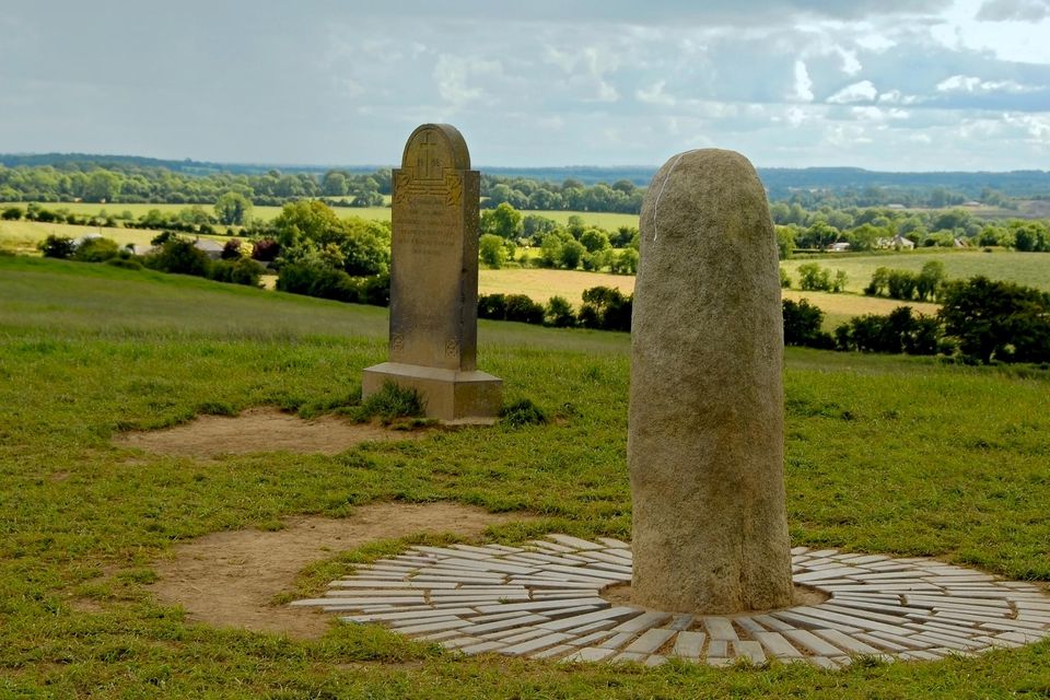 The Stone of Destiny at the Hill of Tara